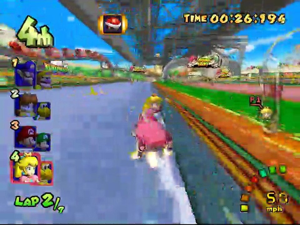 Mario Kart Double Dash!! online multiplayer ngc Vidéo Dailymotion