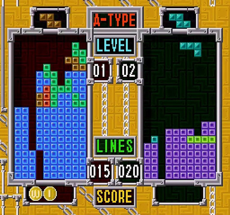 Tetris & Dr. Mario online multiplayer - snes