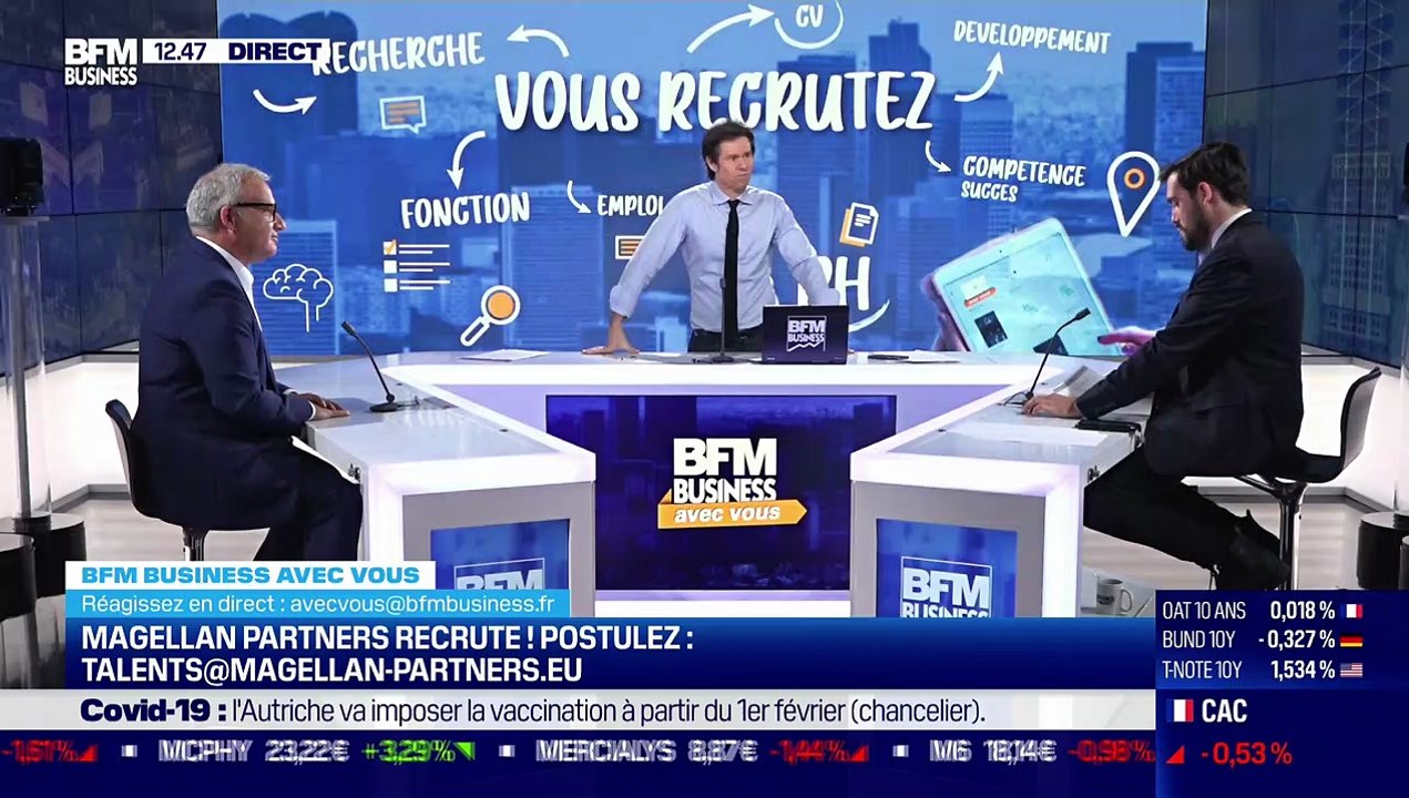 Vous recrutez : Magellan Partners / MLH Consulting - 19/11