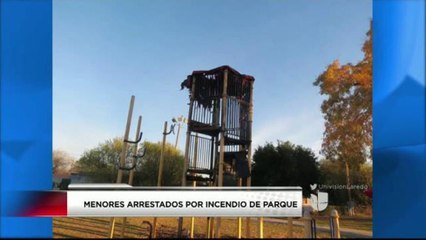 Menores Arrestados por Incendio