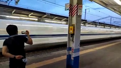 very fast train in japan
