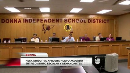 MESA DIRECTIVA DONNA ISD APRUEBA NUEVO ACUERDO CON DEMANDANTES