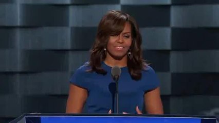 Michelle Obama "Me despierto en una casa blanca construida por esclavos"