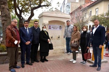 Eski başkanın adı hayır çeşmesinde yaşayacak