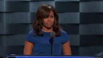 Michelle Obama habla en la Convención Demócrata