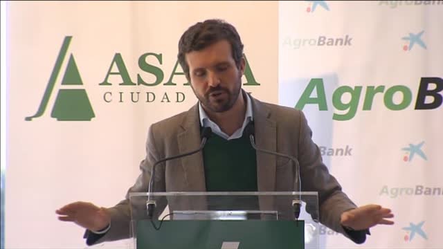Casado a los agricultores: Vamos a estar con vosotros en la calle