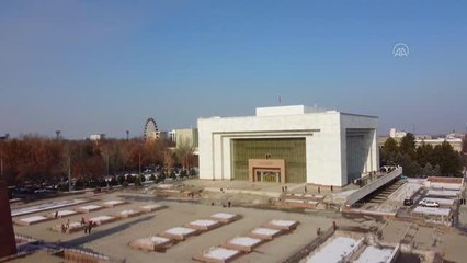 TİKA tarafından tadilatı yapılan Kırgızistan Milli Tarih Müzesi ziyarete açıldı