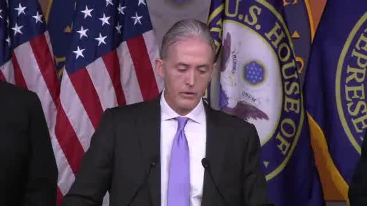 Representante Trey Gowdy presenta el informe sobre Bengasi