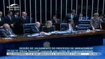 Rousseff se defiende en juicio político
