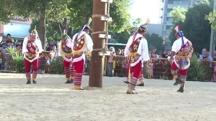 Voladores de Papantla en Tijuana