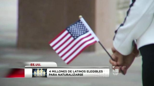 Aumenta el número de hispanos que se quieren naturalizar antes de las elecciones