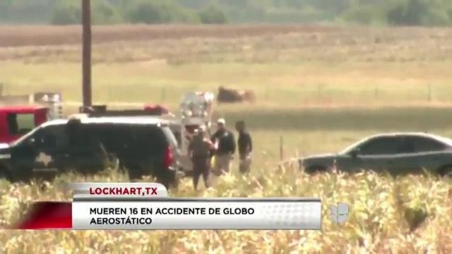Mueren 16 personas en accidente de globo aerostático