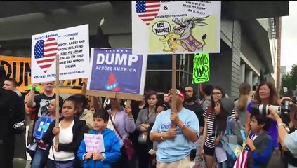 Activista en contra de Trump es liberada de cargos