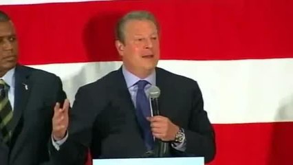 Archivo: Al Gore hará campaña por Hillary Clinton