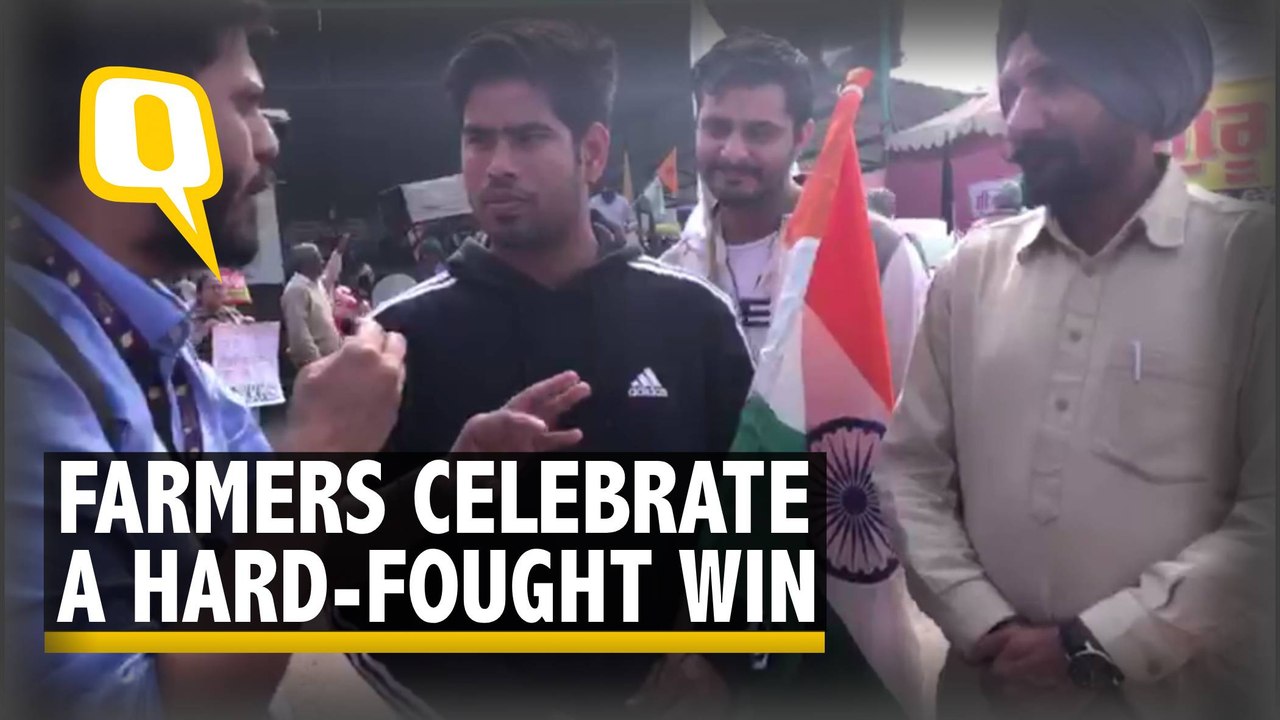 From Being Called 'Anti-National' to Modi Backing Down, Farmers Say "We Stand Vindicated"