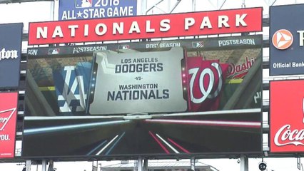 VIDEO: Los Nacionales están listos para enfrentar a los Dodgers
