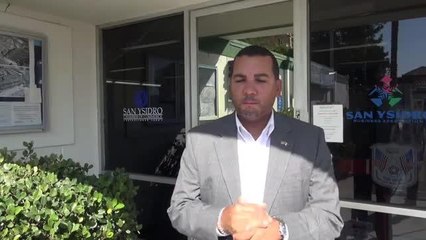 Jason Wells, presidente de la cámara de Coemrcio de San Ysidro