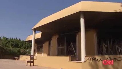 Imágenes de archivo sobre ataque en Bengasi