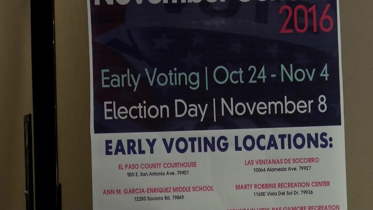 Elecciones en El Paso