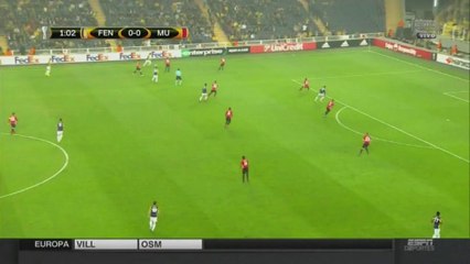 VIDEO: Manchester United cayó ante Fenerbahce con dos golazos