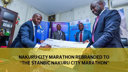 Nakuru City Marathon rebranded to "The Stanbic Nakuru City Marathon"