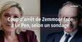 Coup d'arrêt de Zemmour face à Le Pen, selon un sondage
