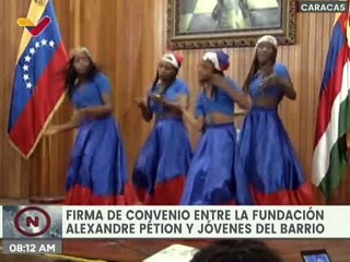 Fundación Alexandre Pétion y Jóvenes del Barrio firman convenio de cooperación educativa
