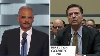 Archivo: Eric Holder critica a director de FBI