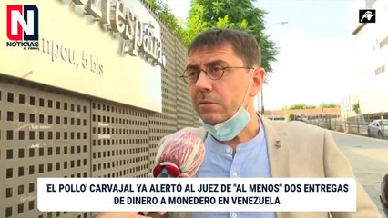 Testigos aseguran que Monedero recibió pagos irregulares del régimen venezolano