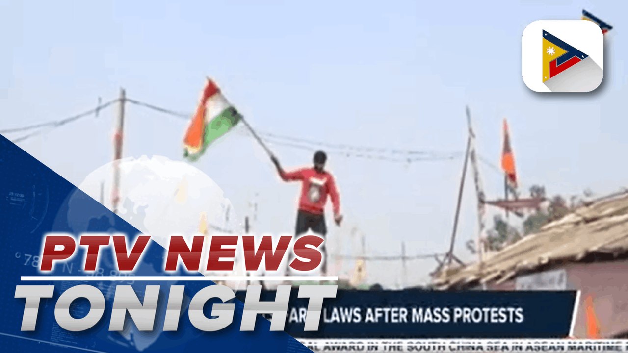 Indian PM Modi repeals farm laws after mass protests; Migrants queue for food in Belarus holding facility; Biden mulls diplomatic boycott of Beijing Olympics; Longest partial lunar eclipse since 1440 witnessed in US and Japan