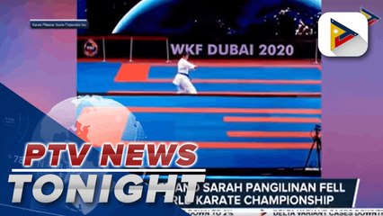 Joco Vasquez and Sarah Pangilinan fell short in World Karate Championship