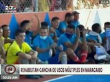 Juventud zuliana rehabilita cancha de usos múltiples para el sano esparcimiento en Maracaibo