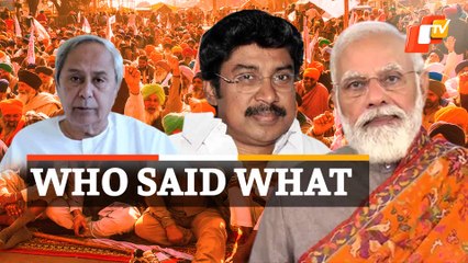 BJD & Congress Reaction On Repeal Of Farm Laws