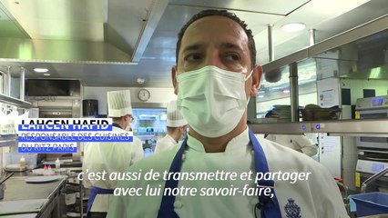 DuoDay: Alexandre, travailleur handicapé aux fourneaux du Ritz