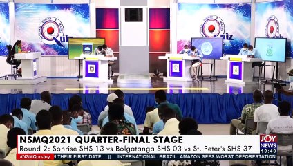 Live NSMQ2021 Quarter-Final Stage: Round 2 underway - NewsDesk on JoyNews (19-11-21)