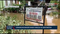 Masih Terendam Banjir Hingga 40 cm, Pedagang Pasar Murakata Barabai Pilih Tutup