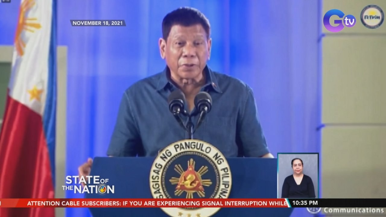 Karamihan sa mga presidential aspirant, handa raw magpa-drug test kasunod ng mala-blind item ni Pres. Duterte sa isang pres'l aspirant na gumagamit umano ng cocaine | SONA