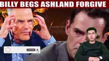 CBS Y&R Spoilers Shock Billy makes a deal with Ashland, surrenders and doesn't want to be sued