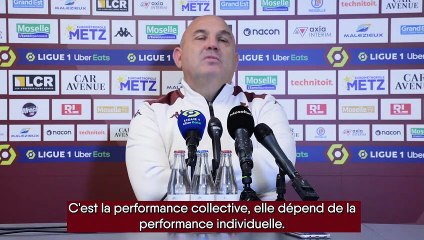 Metz - Bordeaux, la conférence d'avant-match