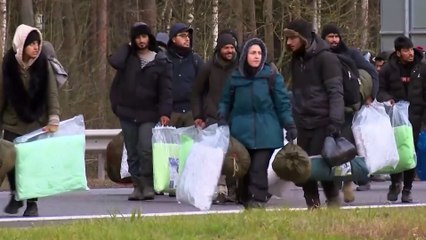 Elvitték a határ mellől az illegális bevándorlókat a fehéroroszok