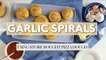 Garlic Spirals | Thanksgiving Side Dish