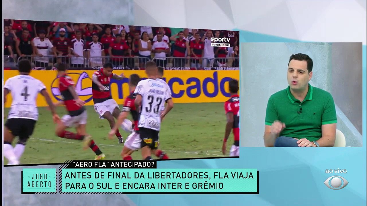 DEBATE AGITADO! O Jogo Aberto quer saber quem chega melhor no dia 27 para a grande final da Libertadores: Palmeiras ou Flamengo? A logística do rubro-negro é um pouco melhor...#JogoAberto