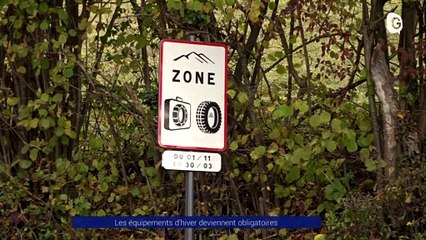 Reportage - Les équipements d'hiver sont obligatoires jusqu'au 31 mars