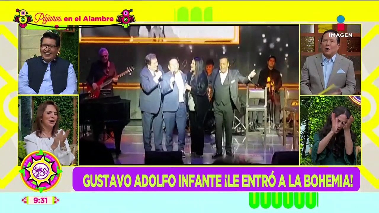 Gustavo Adolfo debuta cómo cantante a lado de Carlos Cuevas y Coque Muñiz y más