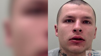 Gravesend burglar who chased one of his victims around her house sent to prison