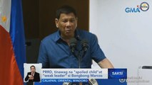 PRRD, tinawag na 