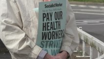 A Union has hit out at the length of time it's taken for the government to grant NHS staff a pay increase