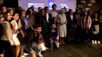 Duchess reads to kids at historic Bibliotheca Alexandrina