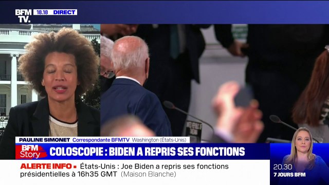 Après son opération, Joe Biden a repris ses fonctions