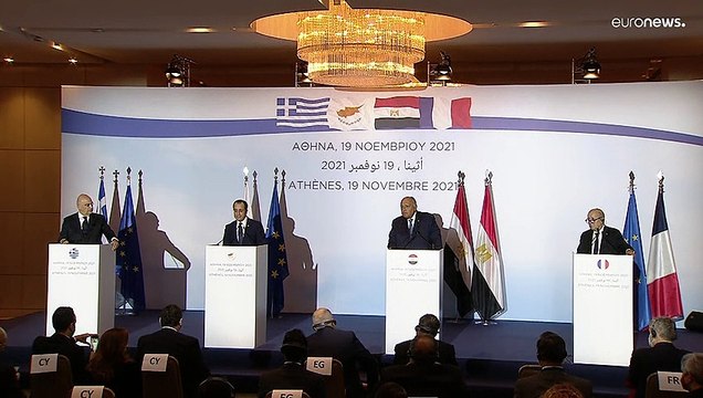 Ελλάδα, Κύπρος, Αιγύπτος, Γαλλία: Σαφής αναφορά στο Δίκαιο της Θάλασσας στο κοινό ανακοινωθέν